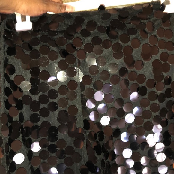 Fancy black flared pants - Picture 4 of 4